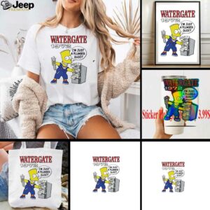 Bart Watergate 1972 I’m just a plumber dude shirt
