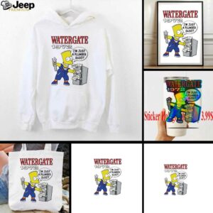 Bart Watergate 1972 I’m just a plumber dude shirt