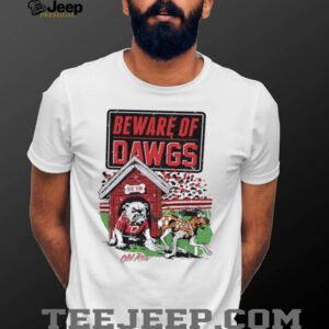 Beware Of Dawgs Old Row Sic Em bulldog shirt
