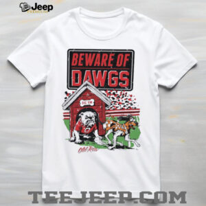 Beware Of Dawgs Old Row Sic Em bulldog shirt