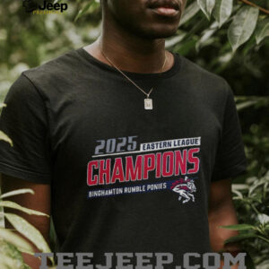 Binghamton Rumble Ponies Eastern League Champions 2025 logo shirt