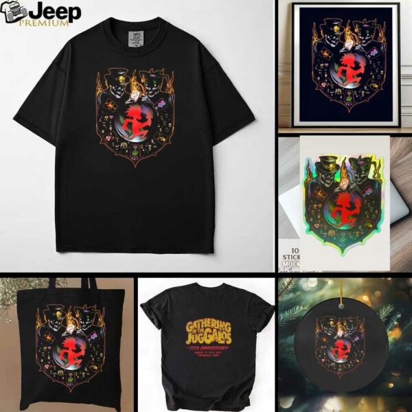 Black Gathering of the Juggalos 25th Anniversary Shirt