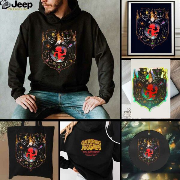 Black Gathering of the Juggalos 25th Anniversary Shirt