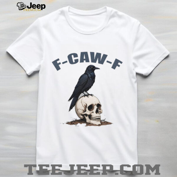 Black cow and skull F Caw F vintage shirt