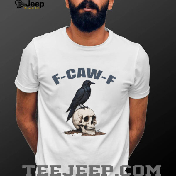 Black cow and skull F Caw F vintage shirt