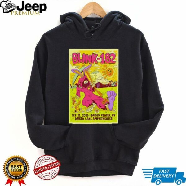 Blink 182 Fall Tour 2025 Darien Lake Amphitheater Poster shirt