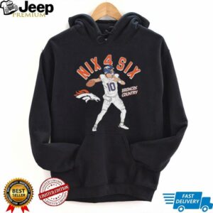 Bo Nix Denver Broncos Player Illustrative Pack shirt