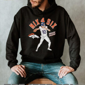 Bo Nix Denver Broncos Player Illustrative Pack shirt
