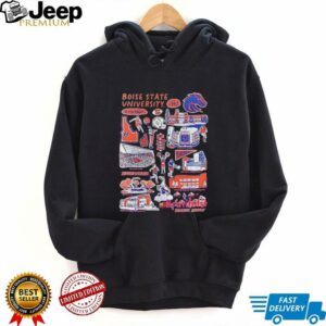 Boise State Broncos vintage logo art shirt