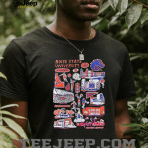Boise State Broncos vintage logo art shirt