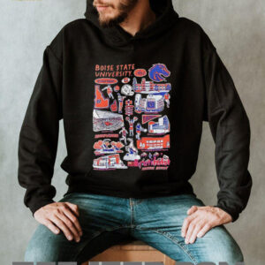 Boise State Broncos vintage logo art shirt