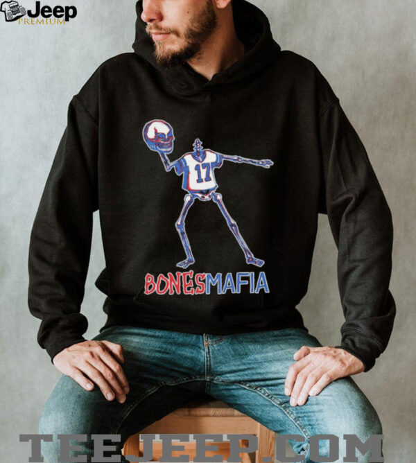 Bones Mafia Josh Allen Buffalo Bills Skeleton shirt