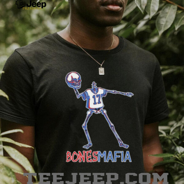 Bones Mafia Josh Allen Buffalo Bills Skeleton shirt