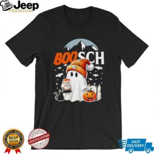 Boo SCH Ghost Halloween Beer Funny Drinking Spooky shirt