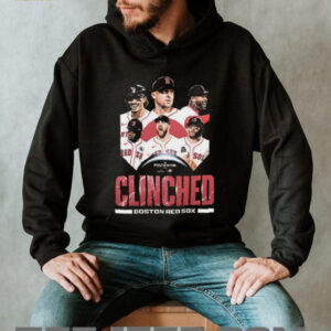 Boston Red Sox 2025 MLB Postseason Clinched 2 sided shirt