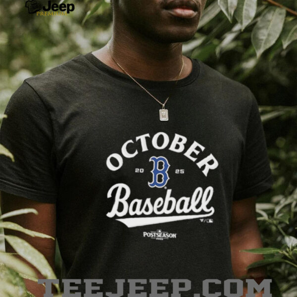 Boston Red Sox 2025 MLB Postseason Locker Room shirt