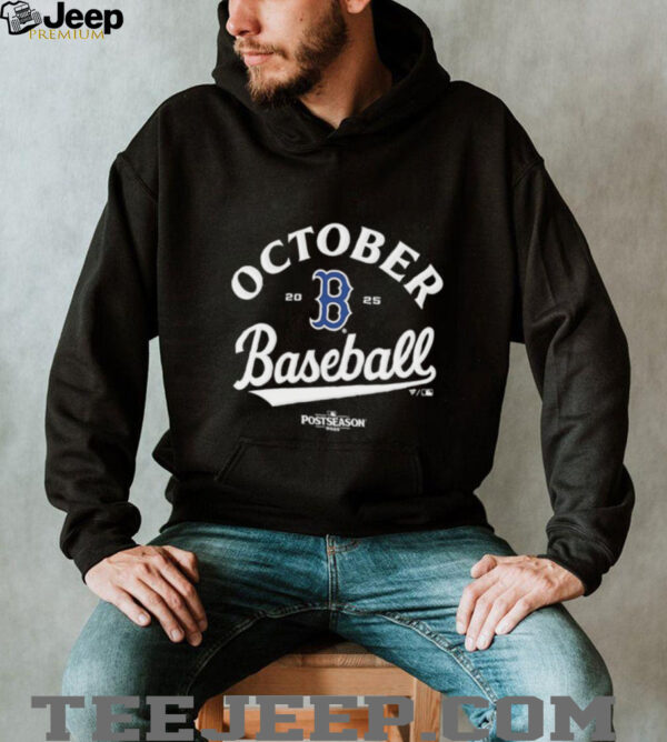 Boston Red Sox 2025 MLB Postseason Locker Room shirt