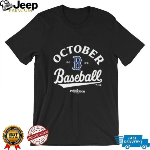 Boston Red Sox 2025 MLB Postseason Locker Room shirt