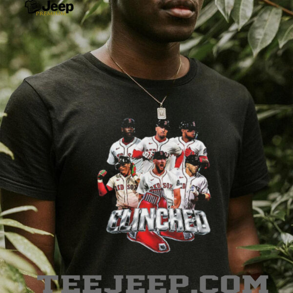 Boston Red Sox Built For Fall 2025 MLB Postseason Clinched 2 sided shirt