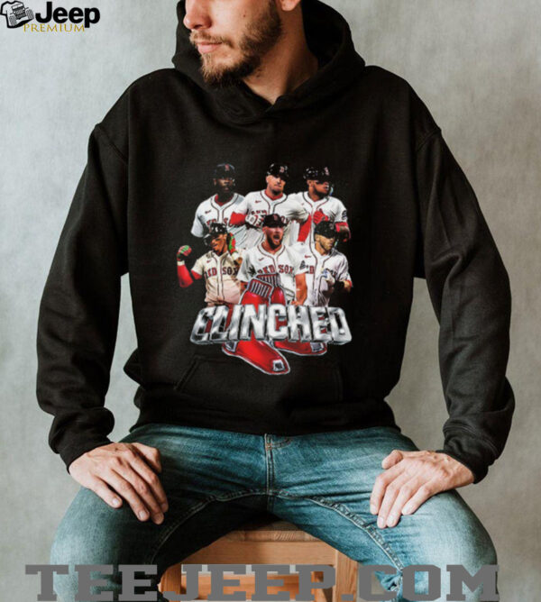 Boston Red Sox Built For Fall 2025 MLB Postseason Clinched 2 sided shirt