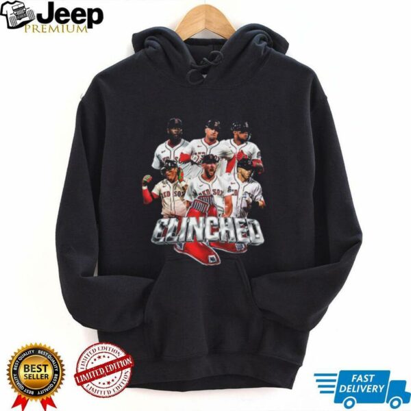 Boston Red Sox Built For Fall 2025 MLB Postseason Clinched 2 sided shirt