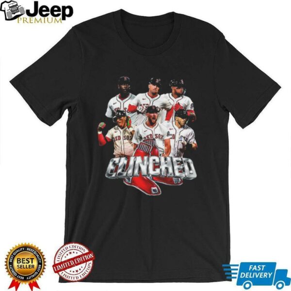 Boston Red Sox Built For Fall 2025 MLB Postseason Clinched 2 sided shirt