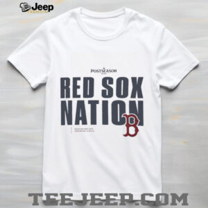 Boston Red Sox Nation 2025 MLB Postseason shirt
