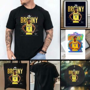 Bronny James Los Angeles Lakers T Shirt