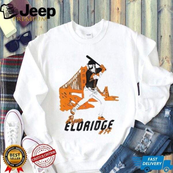 Bryce Eldridge 14 San Francisco Giants MLB Baseball vintage shirt