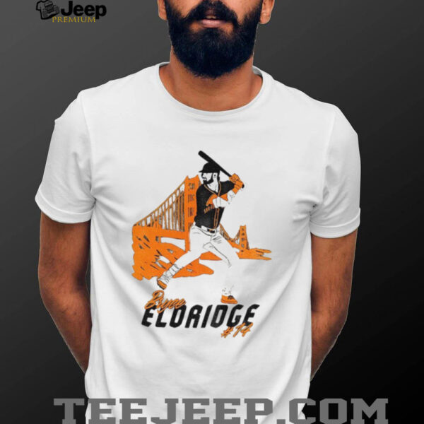 Bryce Eldridge 14 San Francisco Giants MLB Baseball vintage shirt