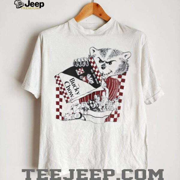 Bucky Chow Mine got torn up playing sandlot football in HS retro shirt