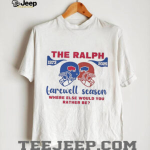 Buffalo Bills the Ralph 1973 2025 farewell season where else...