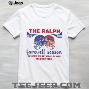 Buffalo Bills the Ralph 1973 2025 farewell season where else...