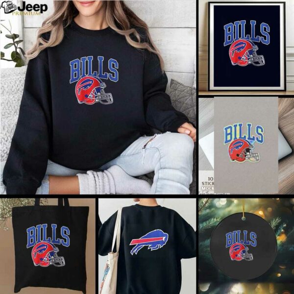 Buffalo Bills the red helmet shirt
