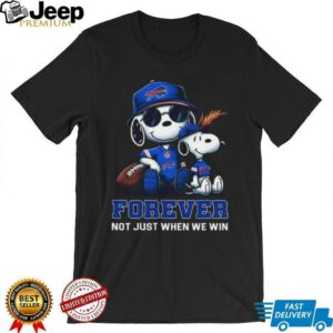 Buffalo BillsPeanuts Snoopy Forever shirt