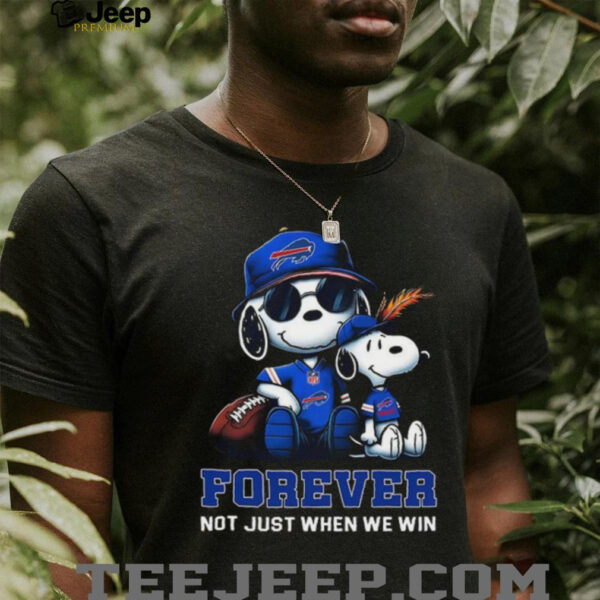 Buffalo BillsPeanuts Snoopy Forever shirt