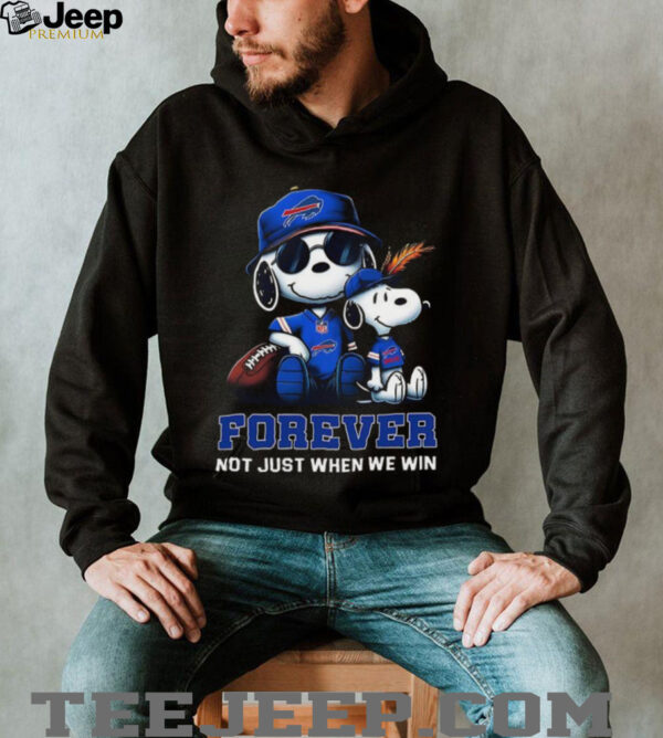 Buffalo BillsPeanuts Snoopy Forever shirt
