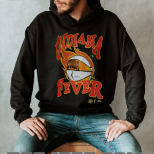 Caitlin Clark wearing Indiana Fever WNBA Basketball fire logo art vintage shirt