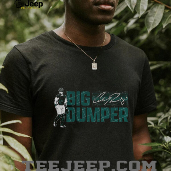 Cal Raleigh Big Dumper Seattle Mariners MLB Baseball 2025 signature vintage shirt