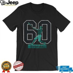 Cal Raleigh Seattle Mariners MLB Baseball Historic 60 Home Run Season 2025 shirt