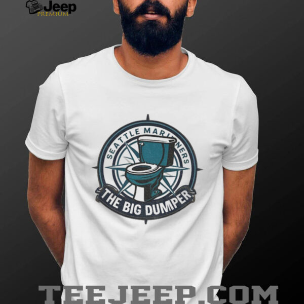 Cal Raleigh The Big Dumper Seattle Mariners Toilet MLB Baseball 2025 shirt