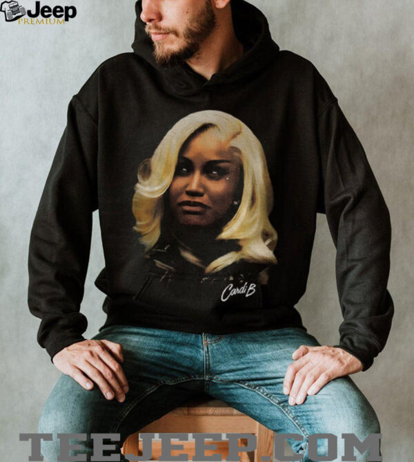 Cardi B Am I Drama blonde big face vintage shirt