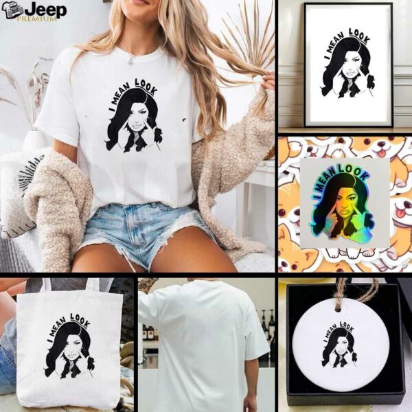 Cardi B I Mean Look viral meme funny t shirt