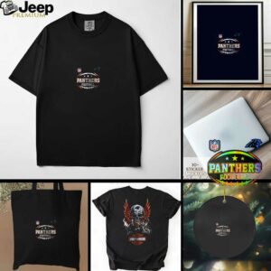 Carolina Panthers NFL Harley Davidson motorcycle graphic shirt