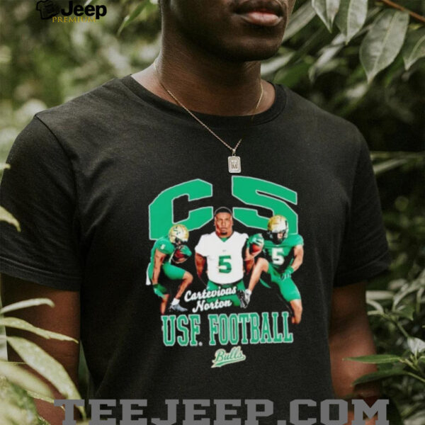 Cartevious Norton 90s triple player South Florida shirt