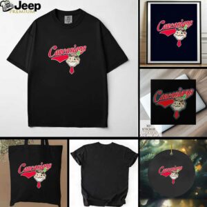 Caucasians style Cleveland Indians Chief Wahoo logo shirt