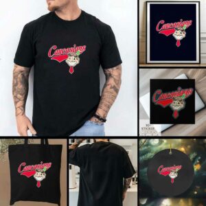 Caucasians style Cleveland Indians Chief Wahoo logo shirt