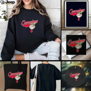 Caucasians style Cleveland Indians Chief Wahoo logo shirt