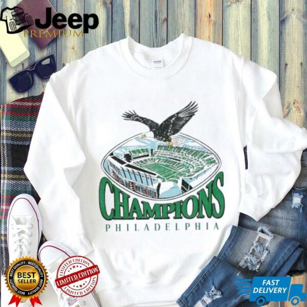Champions Philadelphia Eagles Football Stadium shirt
