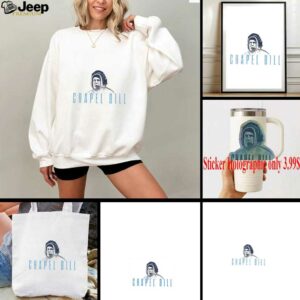 Chapel Bill North Carolina Tar Heels football Bill Belichick graphic...
